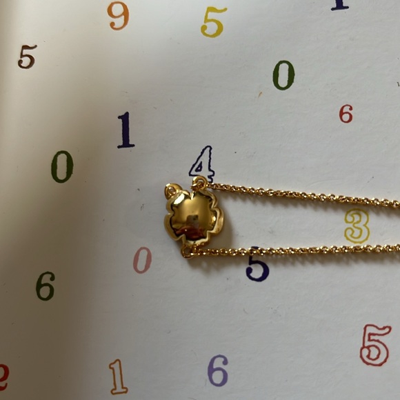 Coach Garden Party Crystal Tea Rose Slider Bracelet - Picture 10 of 13